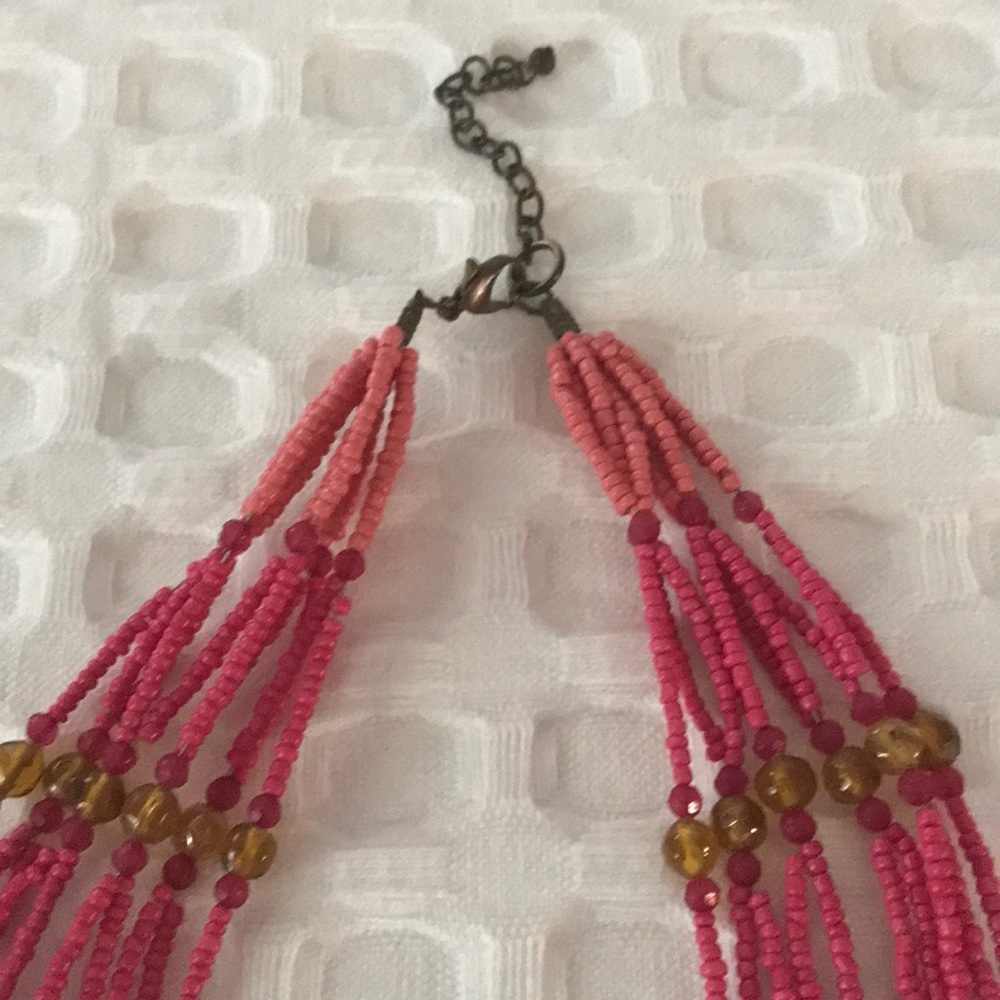 Pink necklace - Picture 3 of 4